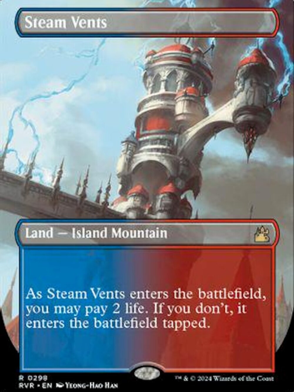 Steam Vents (Borderless) Ravnica Remastered Regular